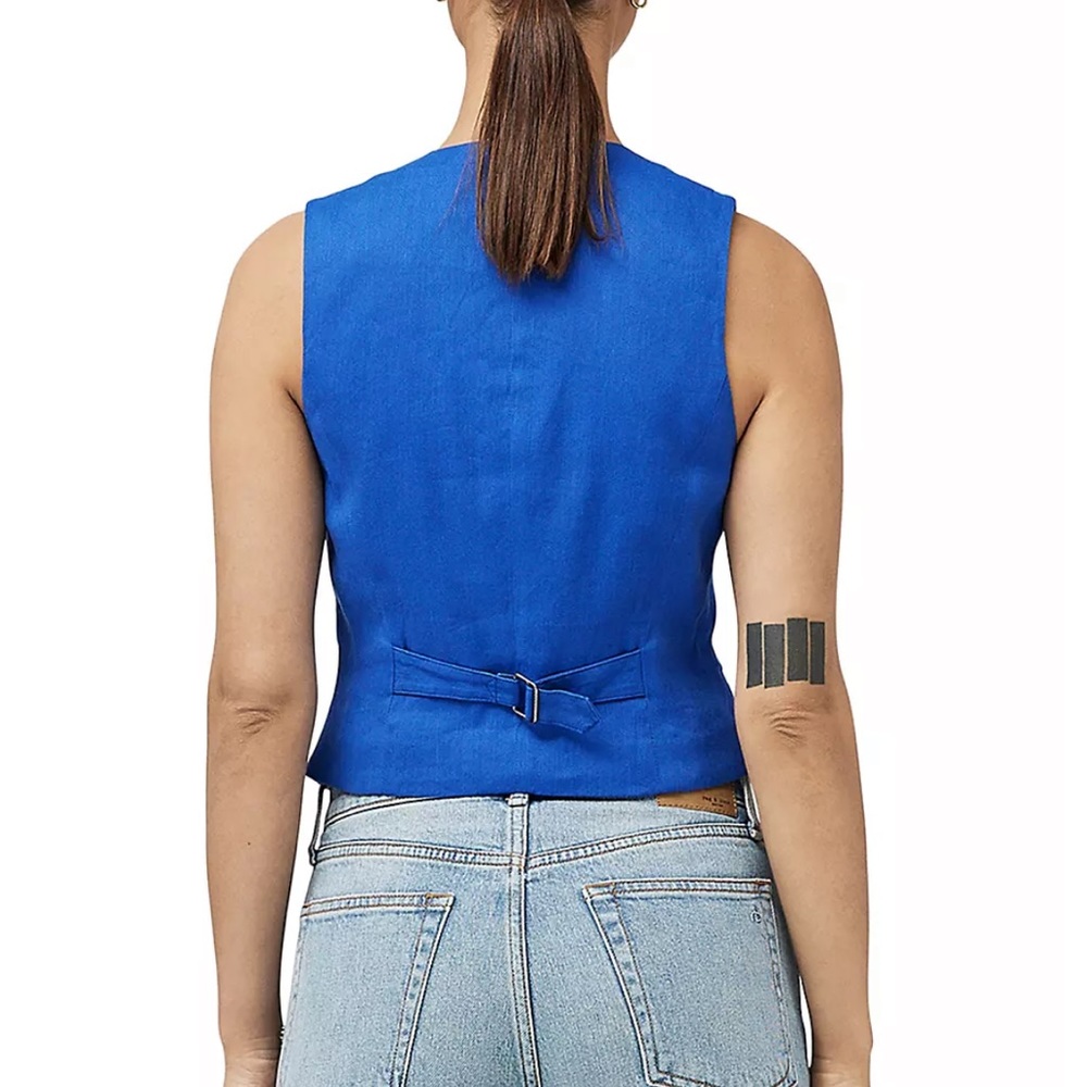 rag & bone
Priya Linen-Blend Vest Size 0 - Picture 2 of 9